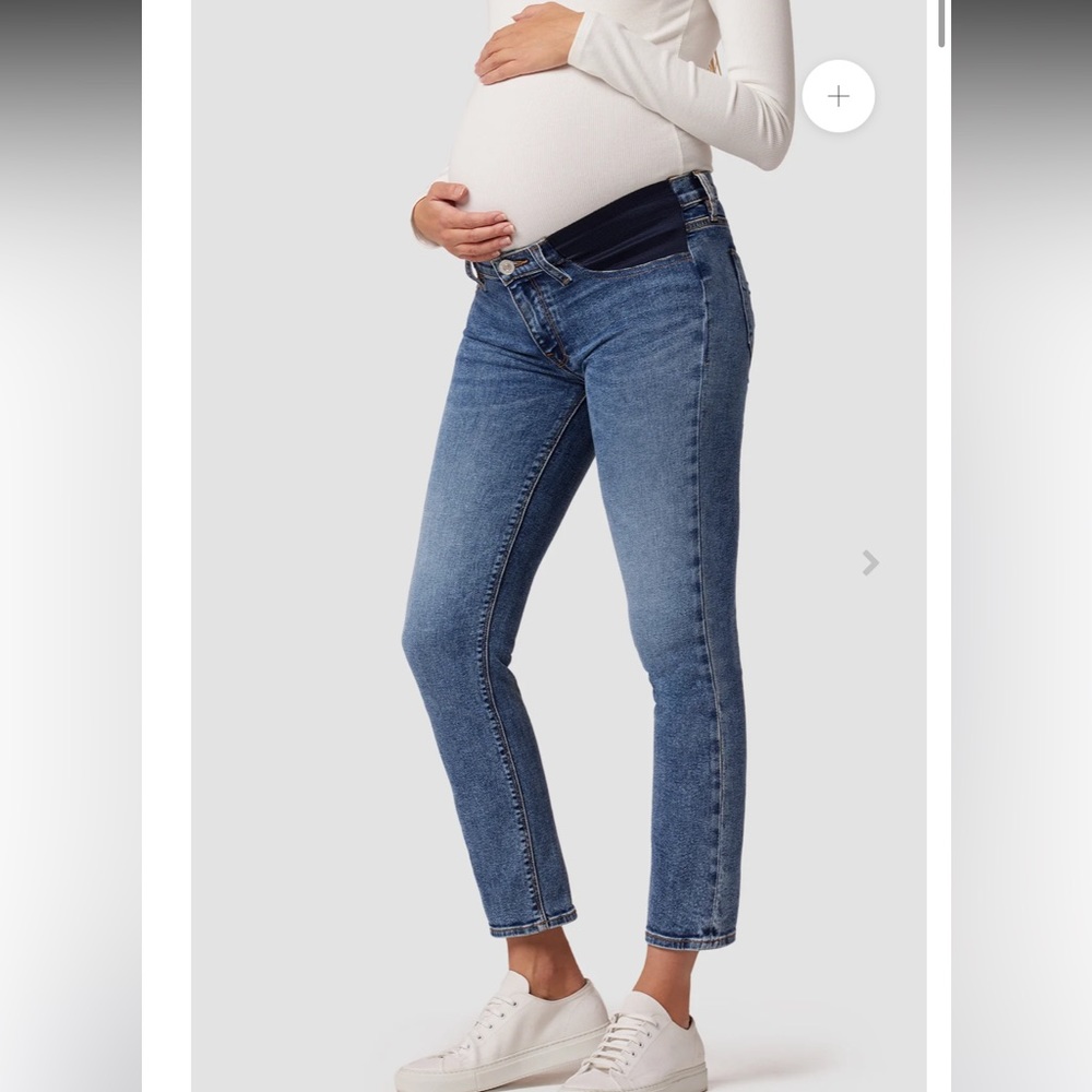 HUDSON Nico Maternity Straight Ankle Jean Sz 25
